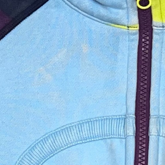 Lululemon Athletica Scuba Hoodie Womens Blue XS Full Zip Up Sweater - Picture 7 of 9